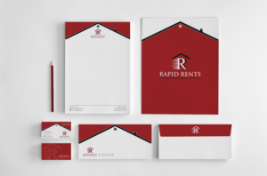 Stationery Design by chandrayaan.creative for Rapid Rents Property Management & Services | Design: #12206077