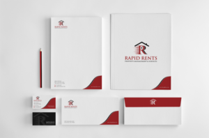 Stationery Design by chandrayaan.creative for Rapid Rents Property Management & Services | Design: #12206081
