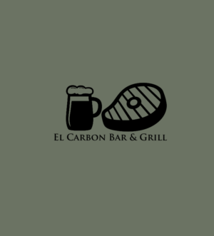 Logo Design by nevermizz_gio for El carbon bar & grill | Design: #12175059