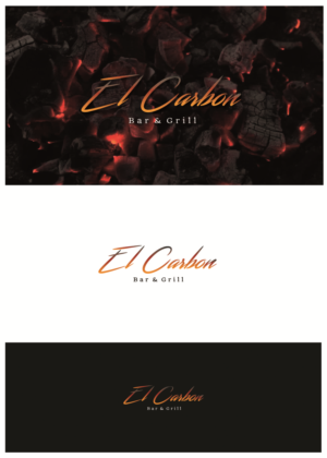 Logo Design by goranvisnjic82 for El carbon bar & grill | Design #12177164