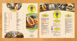 Menu Design by Venus L. Penaflor for this project | Design: #12228769
