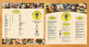 Menu Design by Venus L. Penaflor for this project | Design #12235032