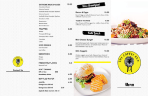 Menu Design by Parul for this project | Design: #12322523