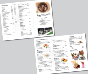 Menu Design by Dbmay