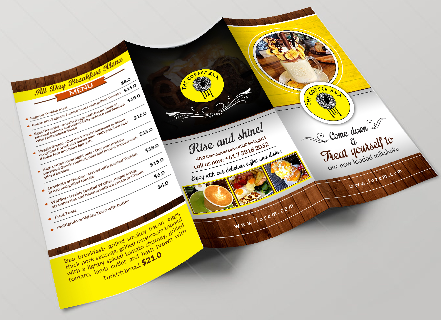 Design de Menu par debdesign pour ce projet | Design #12232394