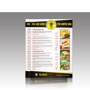 Menu Design by creative.bugs for this project | Design: #12218807