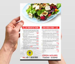 Menu Design by creative.bugs for this project | Design: #12222977