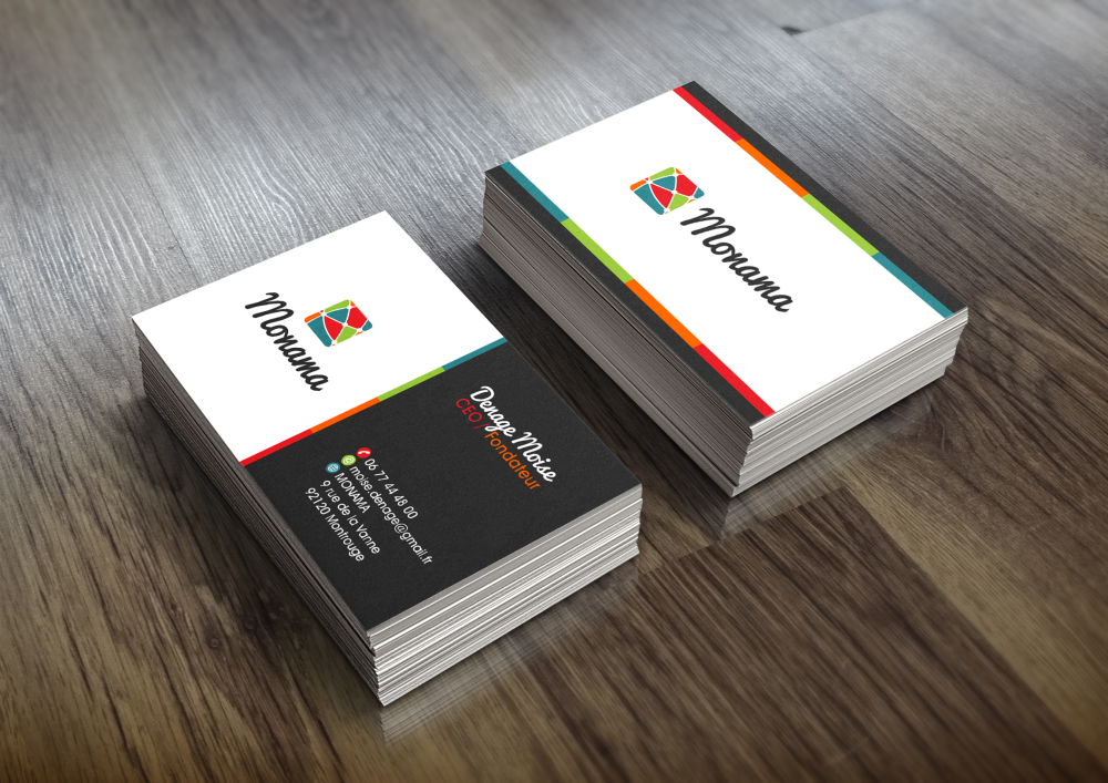 Diseño de Tarjeta de Presentación por Amduat Design para monama | Diseño #12174228