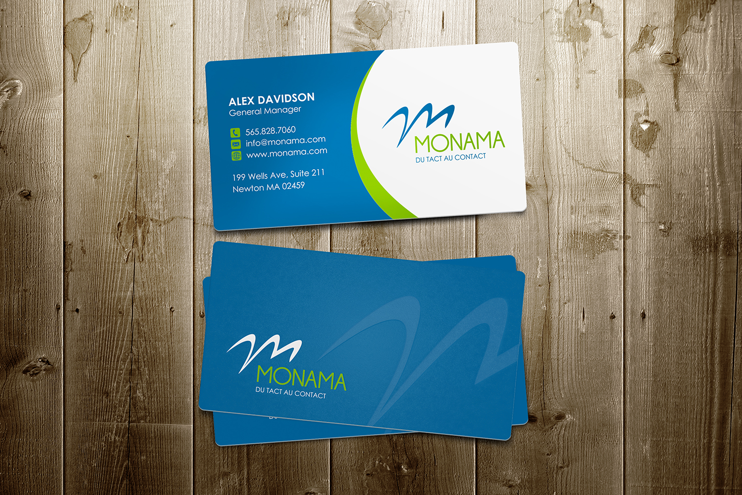 Diseño de Tarjeta de Presentación por logodentity para monama | Diseño #12177489