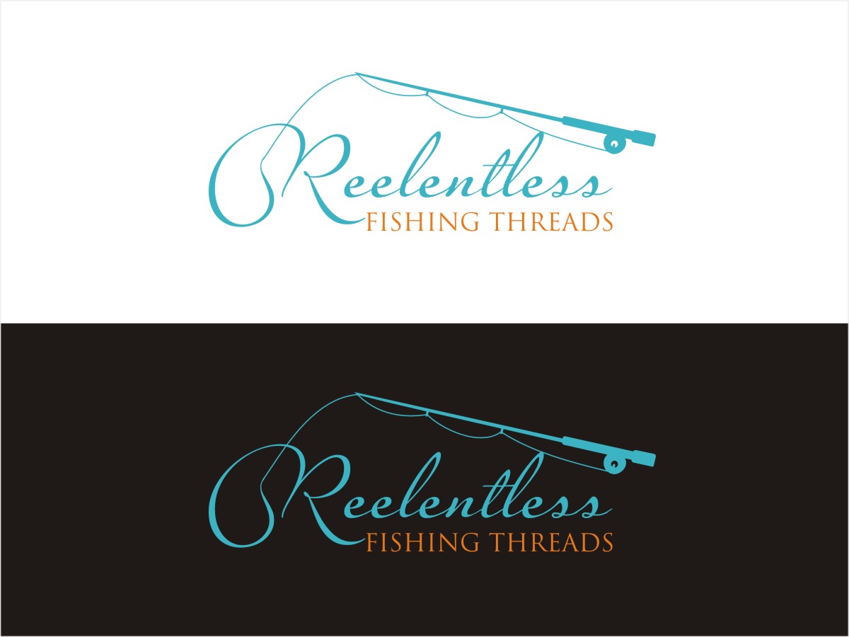Logo Design by Actives for Reelentless Fishing Threads | Design #12171733