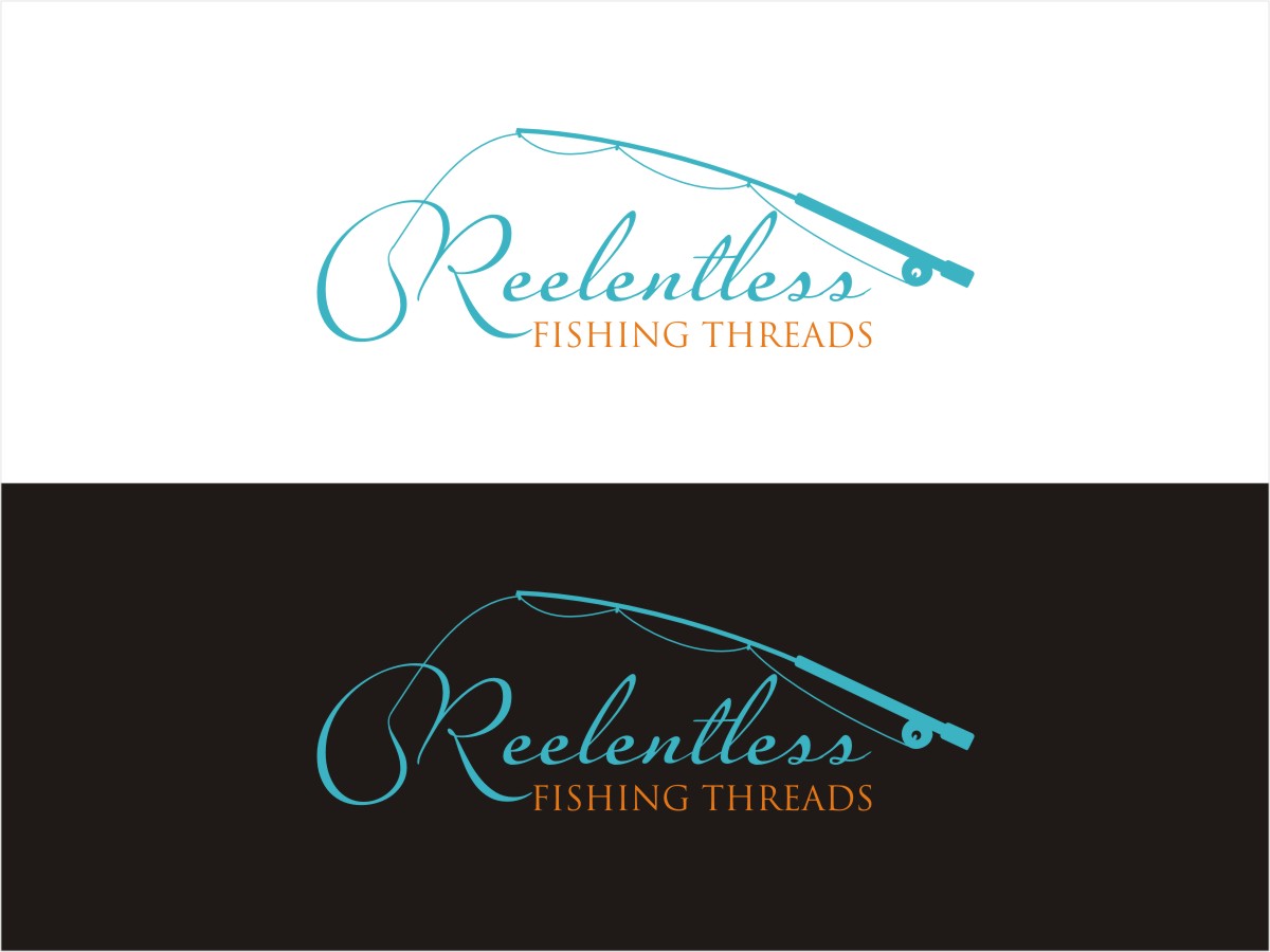 Logo Design by Actives for Reelentless Fishing Threads | Design #12190834