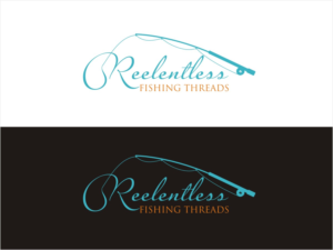Logo Design by Actives for Reelentless Fishing Threads | Design: #12190834