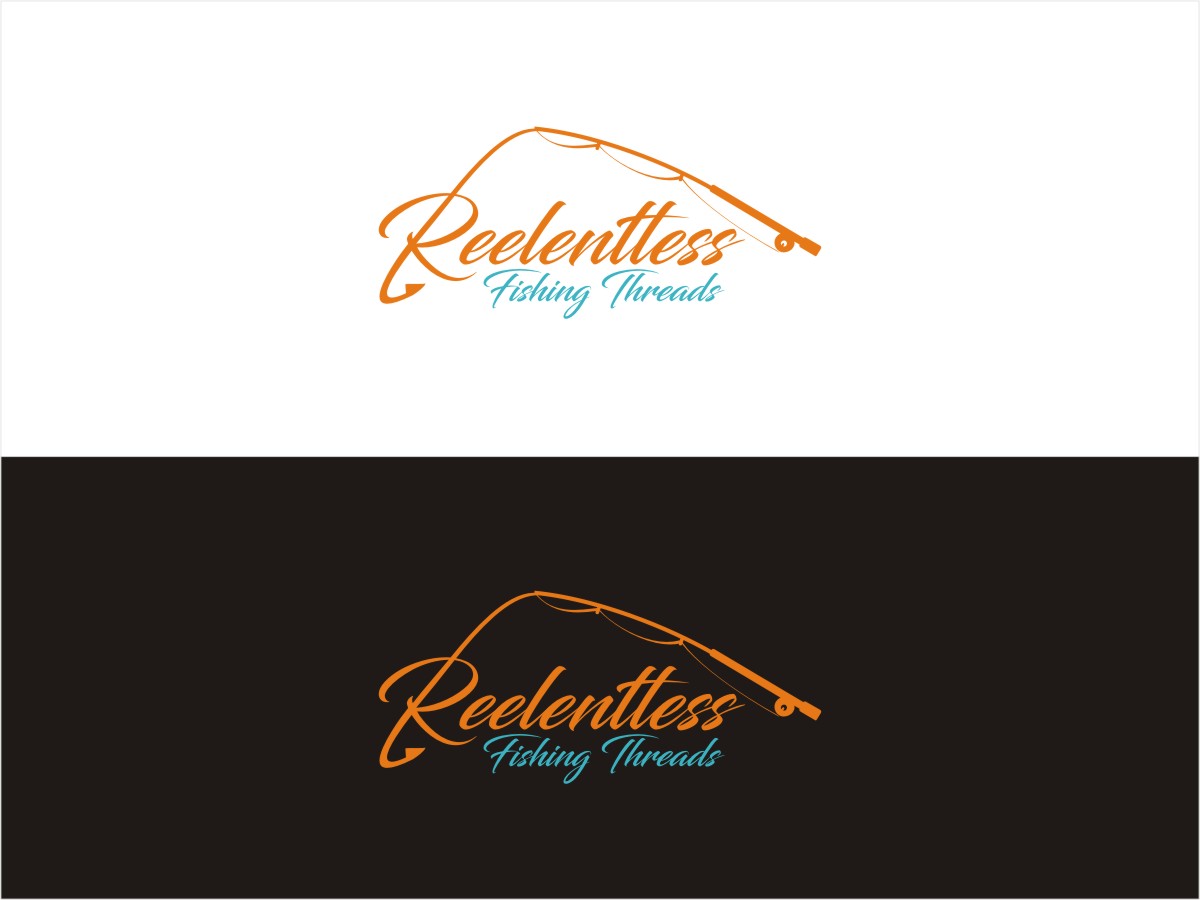 Logo Design by Actives for Reelentless Fishing Threads | Design #12232356