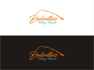 Logo Design by Actives for Reelentless Fishing Threads | Design: #12232356