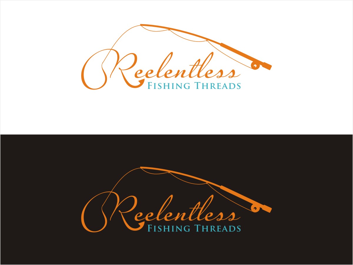 Logo Design by Actives for Reelentless Fishing Threads | Design #12244752
