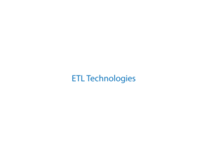 Diseño de Logo por design1ny para ETL Technologies | Diseño: #12290529