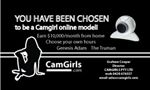 Business Card Design by Garry Boyter for Camgirls Pty Ltd | Design: #28426