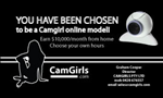 Business Card Design by Garry Boyter for Camgirls Pty Ltd | Design: #28468