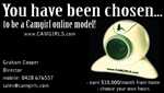Business Card Design by Orange Cat Designs for Camgirls Pty Ltd | Design: #28018