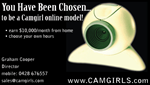 Design de Carte de Visite par Orange Cat Designs pour Camgirls Pty Ltd | Design #28077