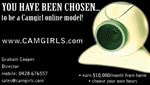 Business Card Design by Orange Cat Designs for Camgirls Pty Ltd | Design: #28182