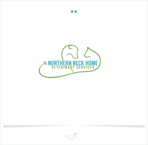 Logo Design by Mimi &amp; Max for Northern Neck Home Veterinary Services | Design: #12211295