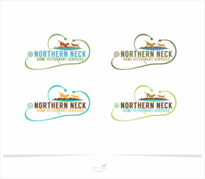 Logo Design by Mimi &amp; Max for Northern Neck Home Veterinary Services | Design: #12229435