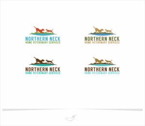 Logo Design by Mimi &amp; Max for Northern Neck Home Veterinary Services | Design: #12279085