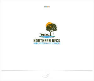 Logo Design by Mimi &amp; Max for Northern Neck Home Veterinary Services | Design: #12279135