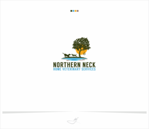 Logo Design by Mimi &amp; Max for Northern Neck Home Veterinary Services | Design: #12279155