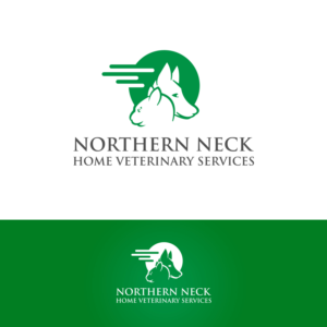 Logo Design by Grapismo Brand Studio for Northern Neck Home Veterinary Services | Design: #12278961