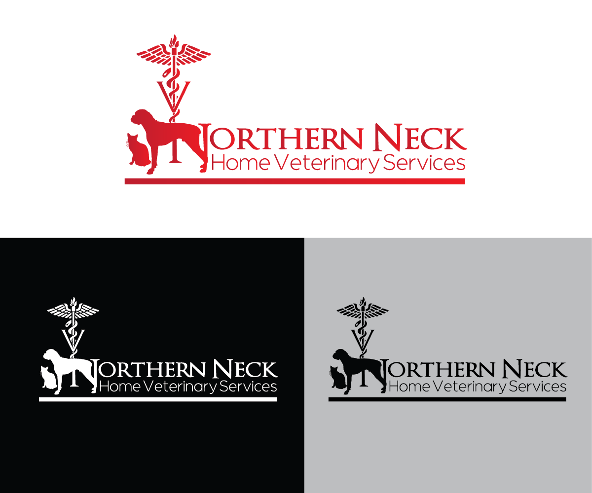 Logo Design by Ardhel Castillo for Northern Neck Home Veterinary Services | Design #12186557