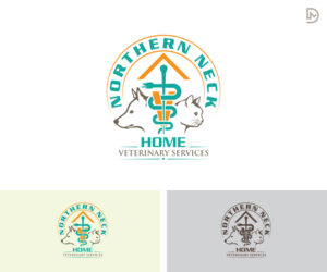 Logo Design by D_Mantra for Northern Neck Home Veterinary Services | Design: #12213540