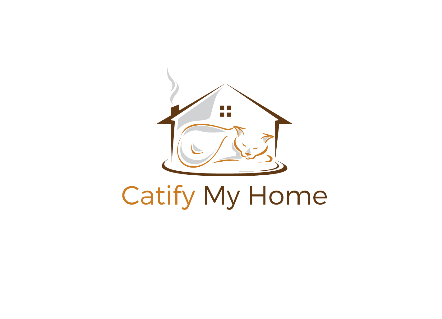 Logo Design by creative.bugs for Catify My Home | Design #12221980