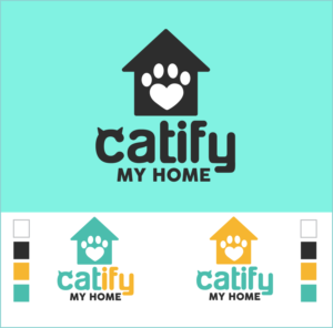 Logo Design by Emerge for Catify My Home | Design: #12182409