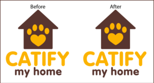 Logo Design by Emerge for Catify My Home | Design: #12346703