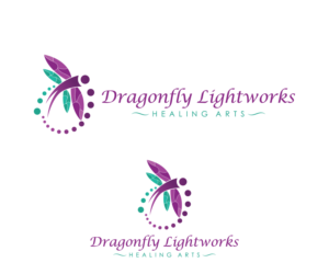 Logo Design by Mario for Dragonfly Lightworks Healing Arts | Design: #12224270