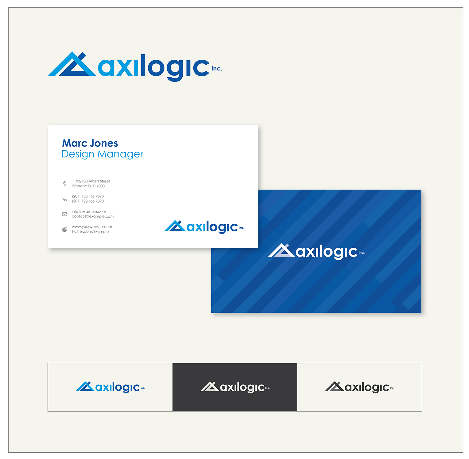 Logo Design by Varun for Axilogic Inc. | Design #12241177