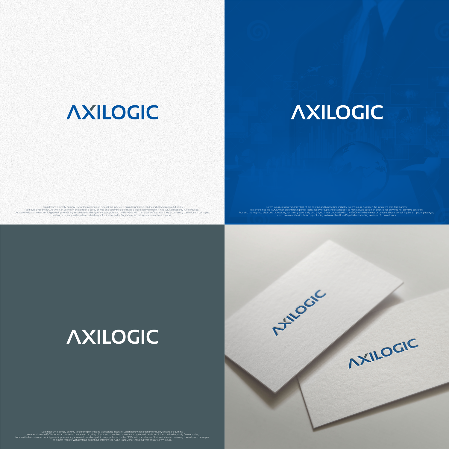 Diseño de Logo por jenggot_merah_ para Axilogic Inc. | Diseño #12183248