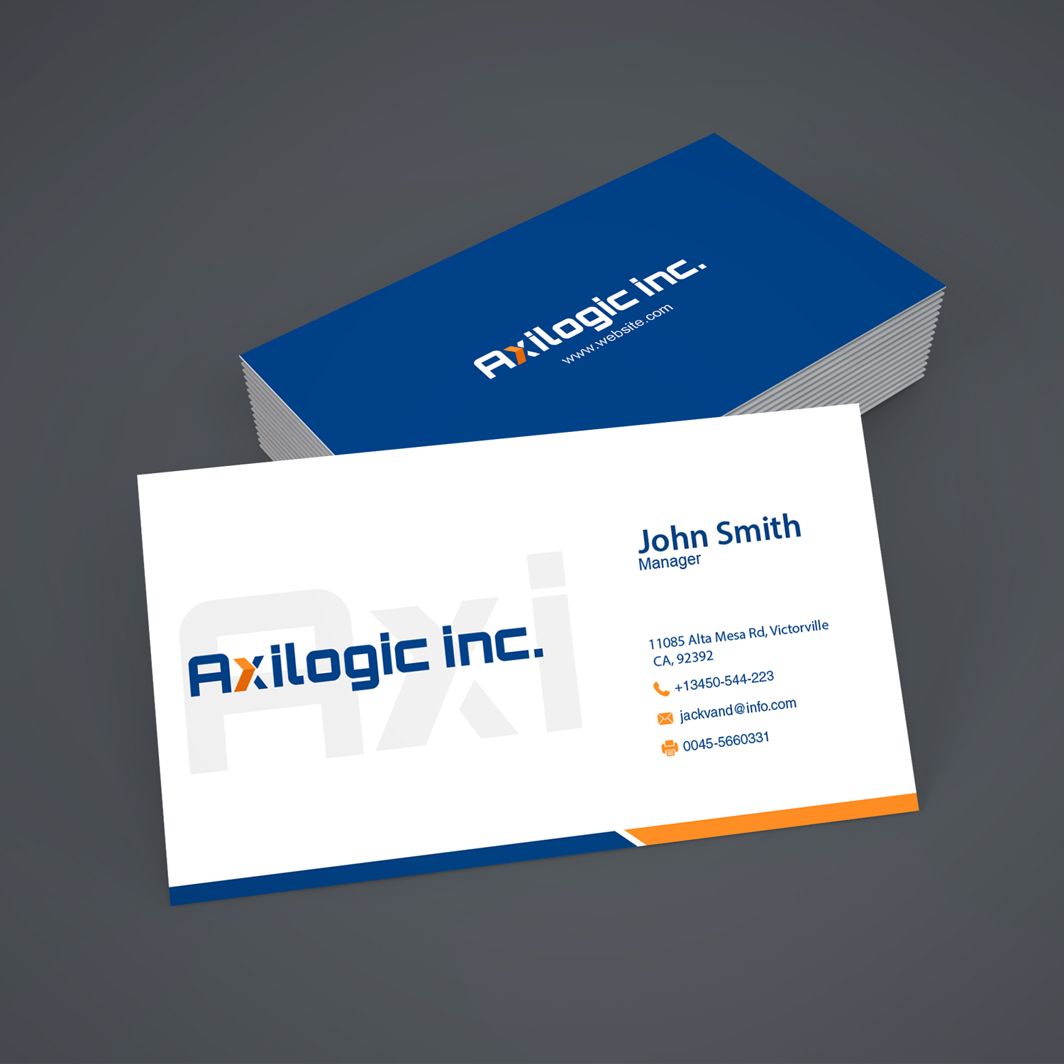 Logo Design by salmanghouri for Axilogic Inc. | Design #12247009
