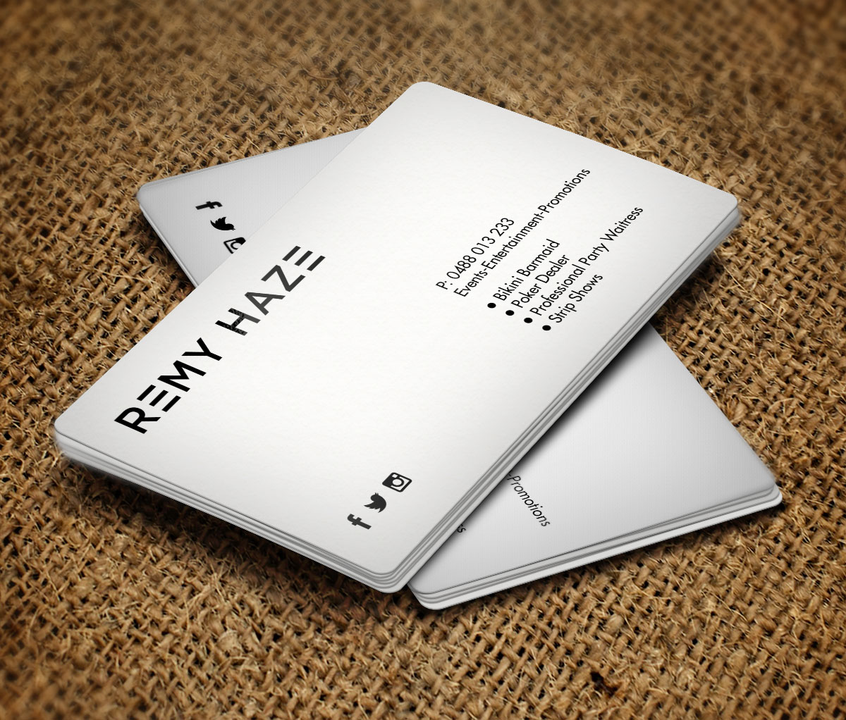 Diseño de Tarjeta de Presentación por Verified artistry (Design garden) para este proyecto | Diseño #12205764