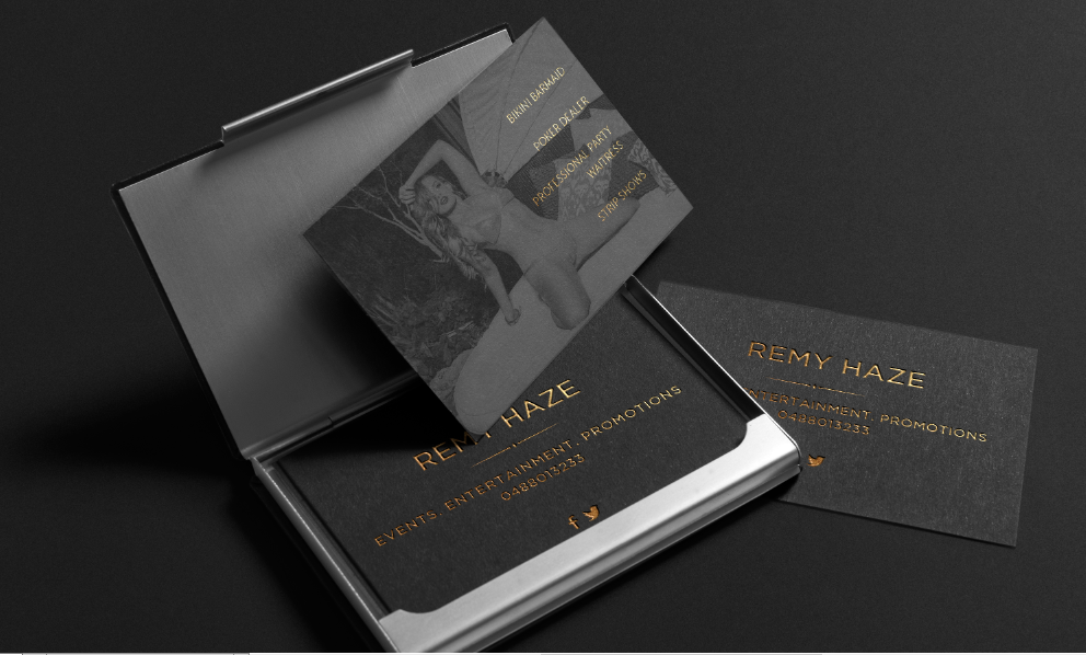 Business Card Design by Sarah Mathews for this project | Design #12255303