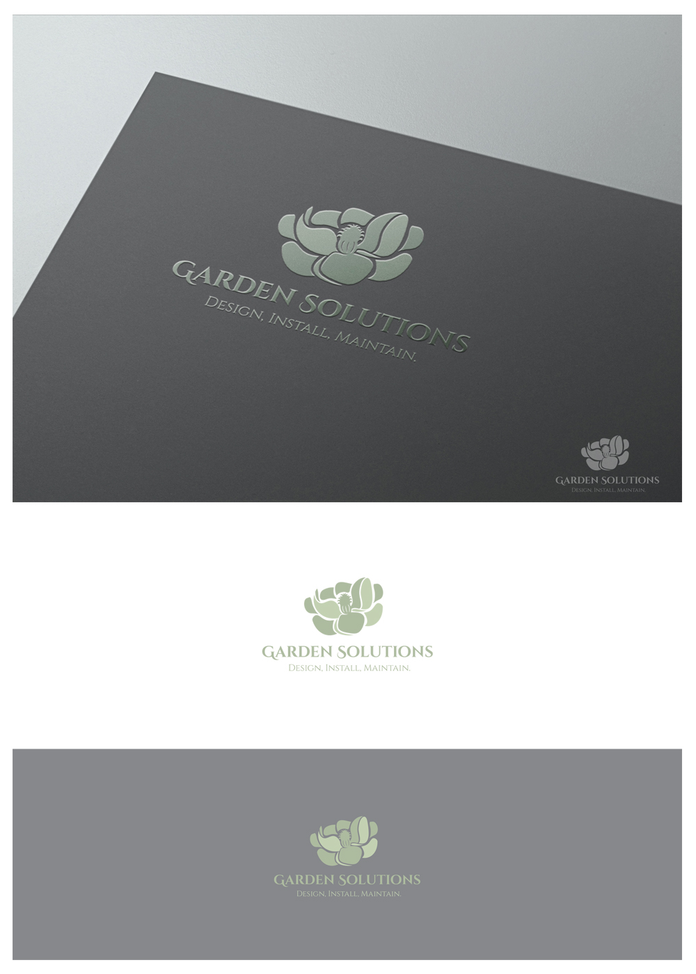 Diseño de Logo por goranvisnjic82 para Garden Solutions | Diseño #12473418