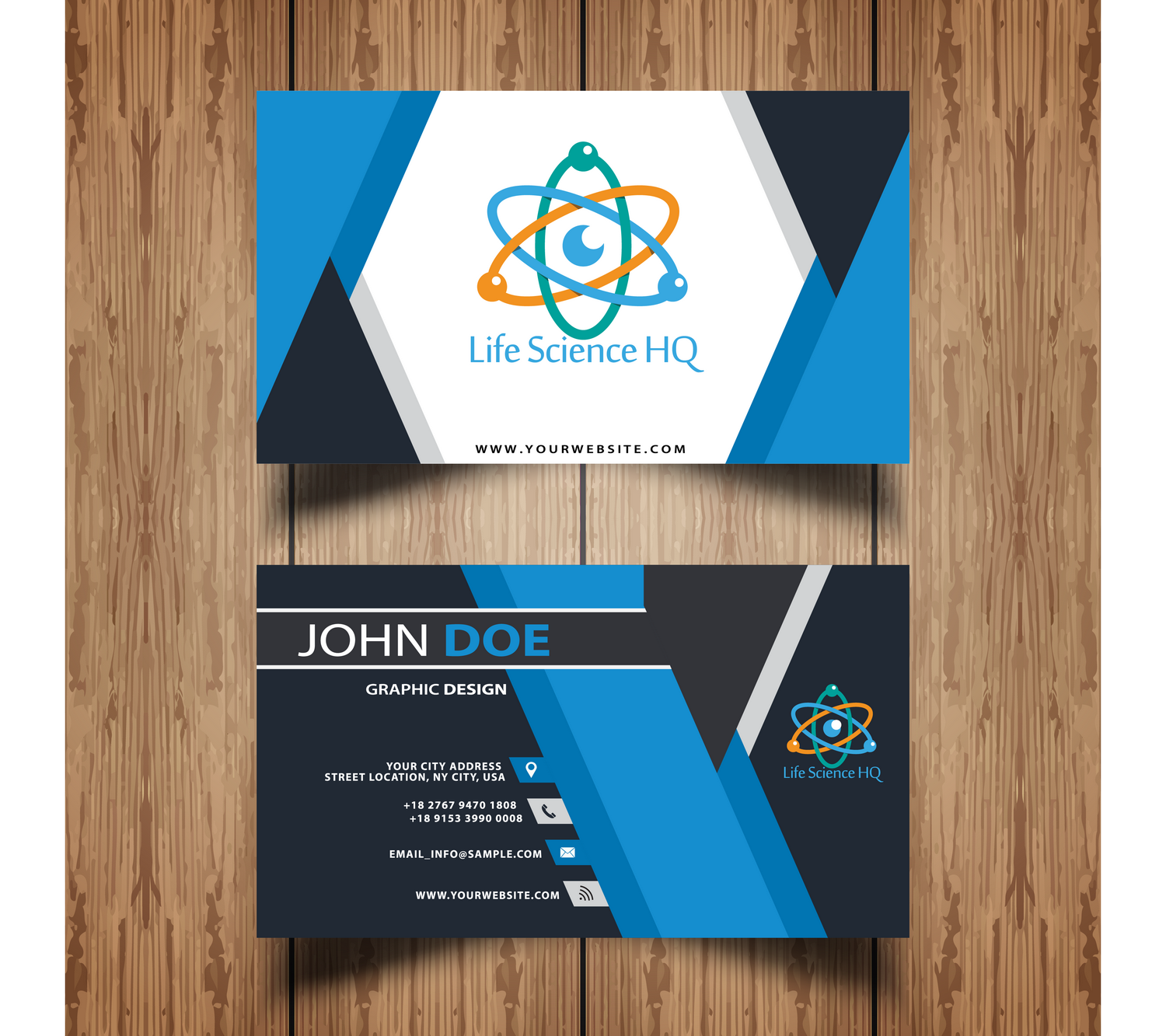 Logo Design by Mazen Elzanaty for Life Science HQ | Design #12199801