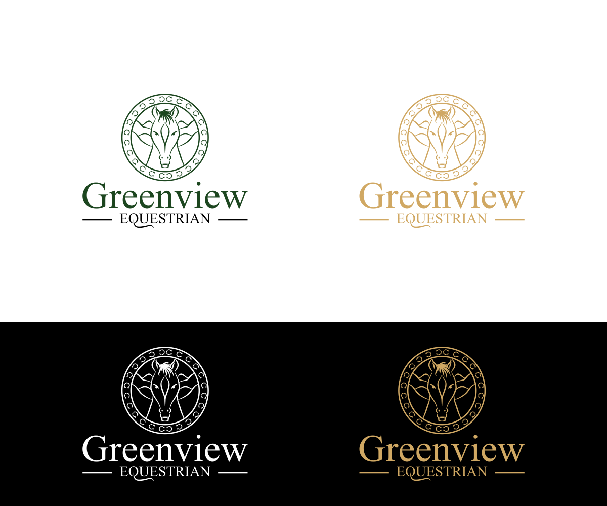 Diseño de Logo por moisesf para Greenview Equestrian | Diseño #12277785
