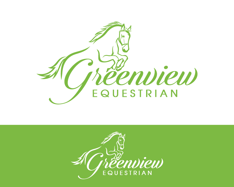 Logo Design by debdesign for Greenview Equestrian | Design: #12366999