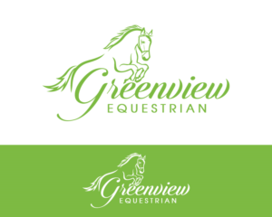 Logo Design by debdesign for Greenview Equestrian | Design: #12366999