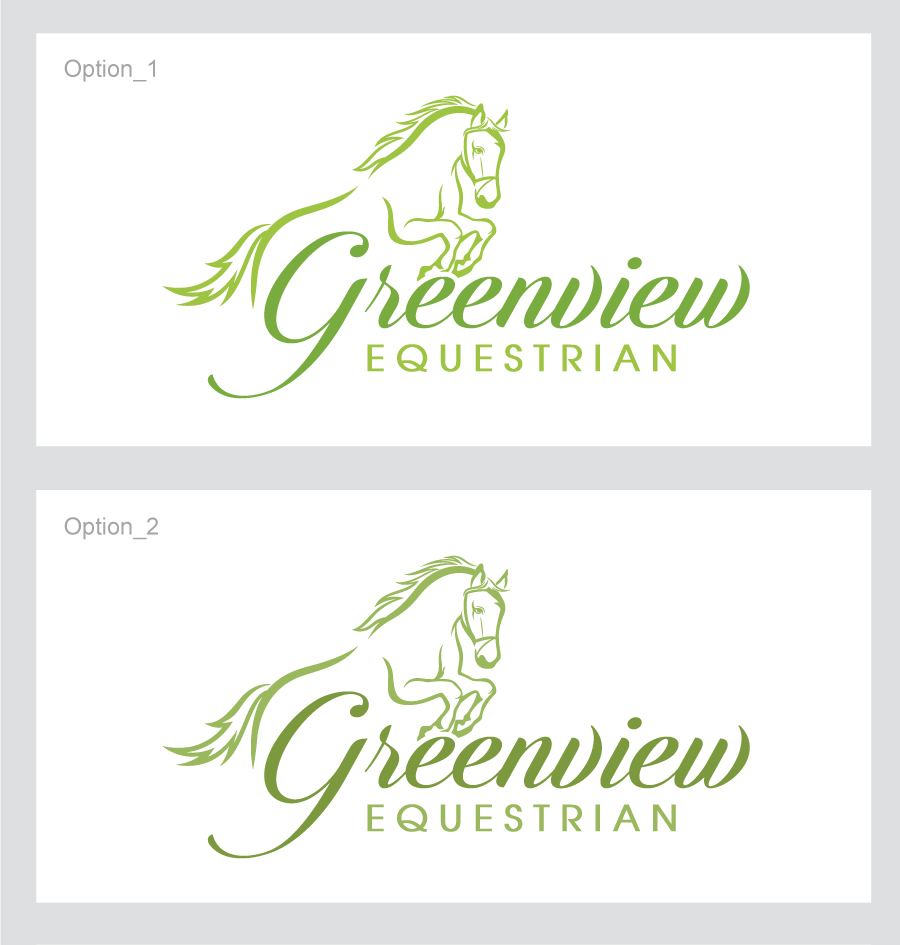 Diseño de Logo por debdesign para Greenview Equestrian | Diseño #12395879