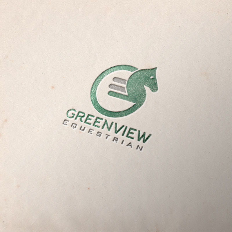 Diseño de Logo por angelonyamu para Greenview Equestrian | Diseño #12257149