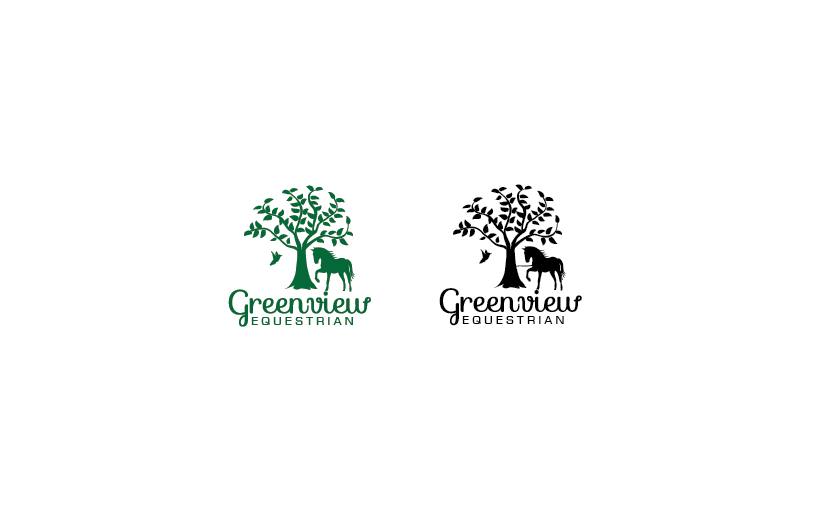 Logo Design by jose_luiz for Greenview Equestrian | Design #12331090